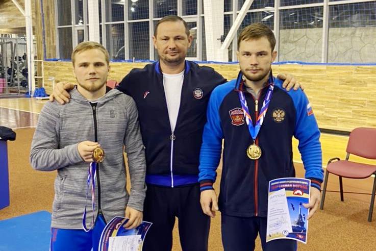 ПОЗДРАВЛЯЕМ! Студенты Дмитрий и Сергей Чигиревы завоевали золото и бронзу чемпионата ЮФО по греко-римской борьбе.