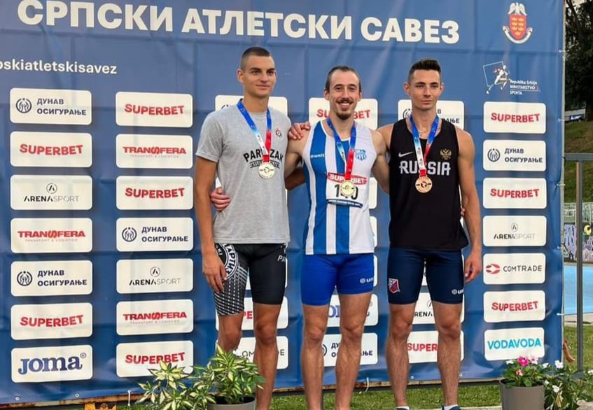 ПОЗДРАВЛЯЕМ! Студент КГУФКСТ стал бронзовым призером чемпионата Сербии по легкой атлетике.
