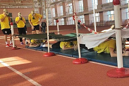 В Гуманитарном колледже КГУФКСТ прошла военно-спортивная игра «Зарница».