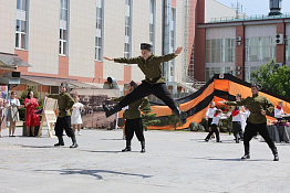 В КГУФКСТ состоялось театрализованное представление «Радость Победы! Помним. Гордимся. Благодарим.»