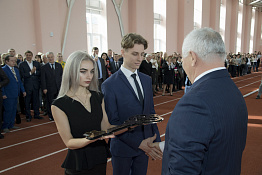 Открытие легкоатлетического манежа КГУФКСТ после реконструкции (12.02.2019)