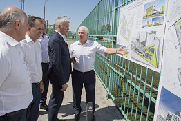 Приезд министра спорта РФ Павла Анатольевича Колобкова в КГУФКСТ (14.08.2019)