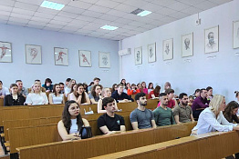 В рамках Недели кафедры анатомии и спортивной медицины в университете состоялась лекция для студентов и преподавателей.