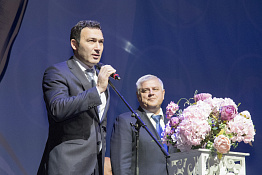 Юбилей Олимпийского чемпиона по прыжкам на батуте Москаленко Александра (03.11.2019)