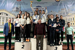 ПОЗДРАВЛЯЕМ! Команда КГУФКСТ завоевала серебро Чемпионата Российского студенческого спортивного союза по полиатлону.
