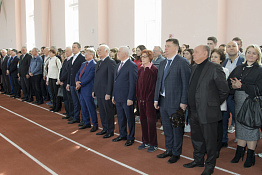 Открытие легкоатлетического манежа КГУФКСТ после реконструкции (12.02.2019)