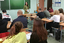 Кафедра философии, культуроведения и социальных коммуникаций провела профориентационные встречи со студентами.