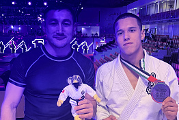ПОЗДРАВЛЯЕМ! Студент КГУФКСТ Игорь Мырза стал бронзовым призером чемпионата мира по джиу-джитсу.
