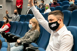 Обучающиеся университета приняли участие во встрече губернатора В.И.Кондратьева  со студенчеством Кубани