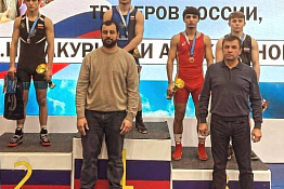 ПОЗДРАВЛЯЕМ! Студенты КГУФКСТ завоевали медали на первенстве Южного федерального округа по спортивной борьбе.
