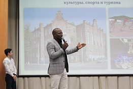 Делегация КГУФКСТ приняла участие в олимпиаде по русскому языку среди иностранных обучающихся вузов города Краснодара.