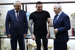 В КГУФКСТ состоялась встреча ректора профессора Султана Меджидовича Ахметова с Артуром Эдуардовичем Арутюновым.
