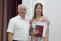 Вручение дипломов: Факультет спорта (05.07.2019)