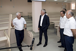 Приезд министра спорта РФ Павла Анатольевича Колобкова в КГУФКСТ (14.08.2019)