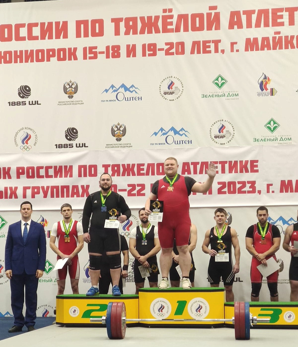 ПОЗДРАВЛЯЕМ! Преподаватель КГУФКСТ Даниил Лазько – серебряный призёр XXVII Открытого кубка России по тяжелой атлетике.