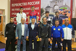 ПОЗДРАВЛЯЕМ! Студенты университета завоевали призовые места на первенстве России по греко-римской борьбе среди юниоров 