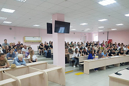 В рамках Недели кафедры анатомии и спортивной медицины в университете прошла лекция «Мое будущее в фитнес-индустрии».