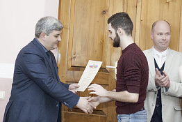 Встреча студентов, участвовавших в ликвидации последствий  наводнения в Туапсинском районе, с представителями  министерства образования, науки и молодежной политики края (28.03.2019)