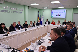 На базе КГУФКСТ состоялось заседание Совета ректоров вузов Краснодарского края и Республики Адыгея.