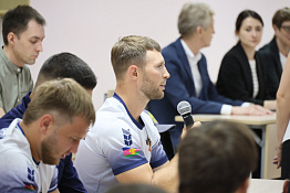 Вениамин Кондратьев встретился с победителями X Всероссийской летней универсиады