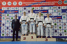 Студенты КГУФКСТ успешно завершили чемпионат ЮФО по дзюдо!