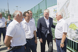 Приезд министра спорта РФ Павла Анатольевича Колобкова в КГУФКСТ (14.08.2019)