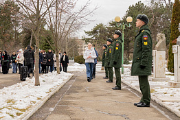 Делегация КГУФКСТ приняла участие в межвузовском военно-патриотическом форуме «ЧЕРНЫМ БЫЛО НЕБО НАД КУБАНЬЮ».