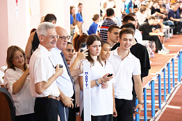 В КГУФКСТ прошли соревнования по легкоатлетическим эстафетам в рамках Всероссийской акции «СТУДзаБЕГ».