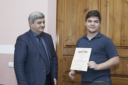 Встреча студентов, участвовавших в ликвидации последствий  наводнения в Туапсинском районе, с представителями  министерства образования, науки и молодежной политики края (28.03.2019)