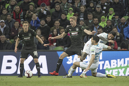 Футбол: Краснодар - Зенит Санкт-Петербург  (2-3) (20.04.2019)