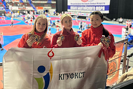 ПОЗДРАВЛЯЕМ! Студентки  КГУФКСТ выиграли золото и серебро Всероссийского турнира "Кубок Балтийского моря"по тхэквондо ВТФ.