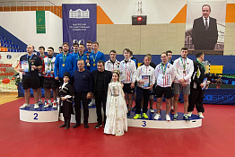 ПОЗДРАВЛЯЕМ! Студенты КГУФКСТ - победители и призеры Чемпионата Южного федерального округа по настольному теннису.